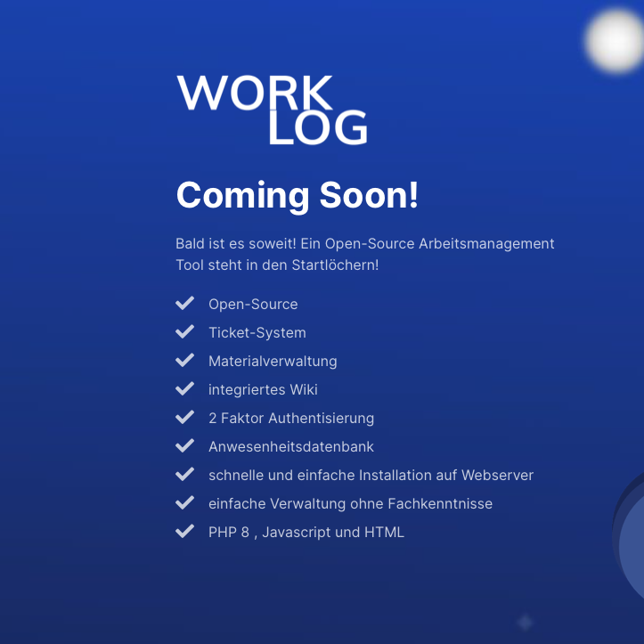 Worklog Webdevelopment